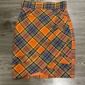 Anthropologie Plenty by Tracy Reese Plaid Skirt